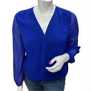 Banana Republic Royal Blue Women's Top Size L